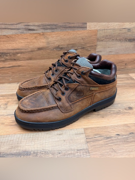 90s】Timberland moc toe Mid GTX 8w Timberland Premium Leather